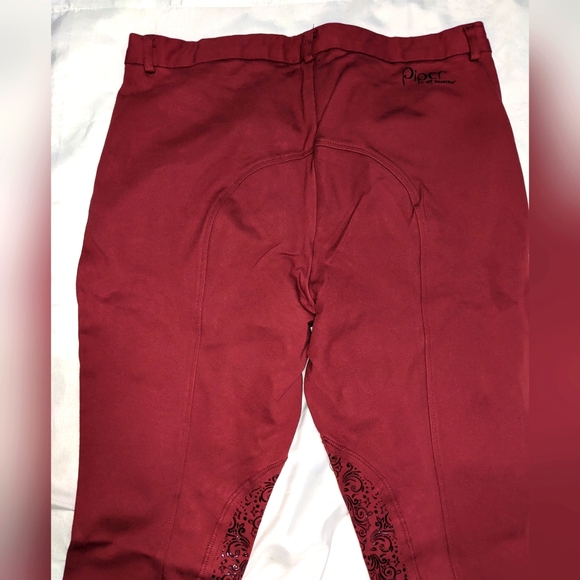 Piper by SmartPak Silicone Grip Breeches - Picture 8 of 13